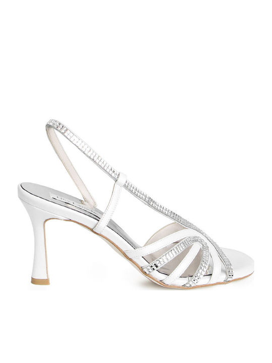 Leather Sandals White