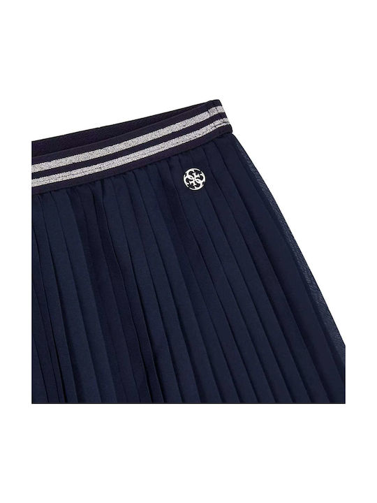 Παιδική Πλισέ Φούστα Navy Μπλε