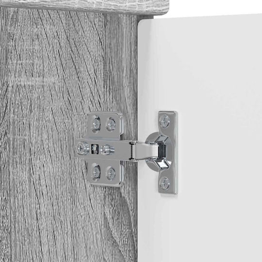 vidaXL Bathroom Vanity Unit Without Sink L54xW41xH70cm Gray Sonoma