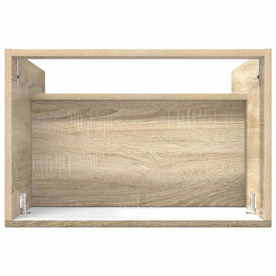 vidaXL Pangă Fără Lavoar M56xA37.5xÎ81cm Stejar Sonoma