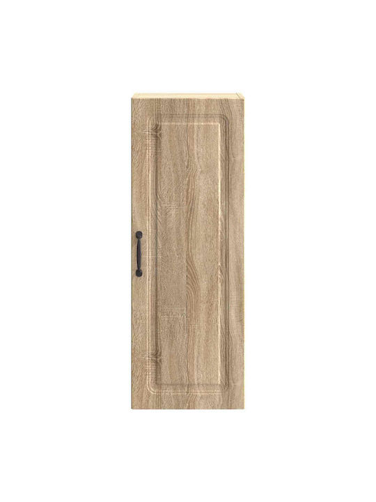 Wall Brown Kitchen Cabinet 33x34.5x90cm