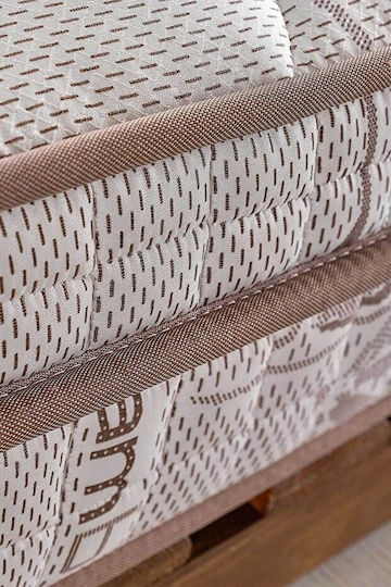 SteweHome Μονό Ορθοπεδικό Στρώμα Διπλής Όψης Roll Pack 90x190x19cm με Ελατήρια