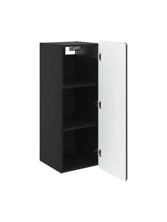 Dulap Suspendat Negru 33x34.5x94 cm