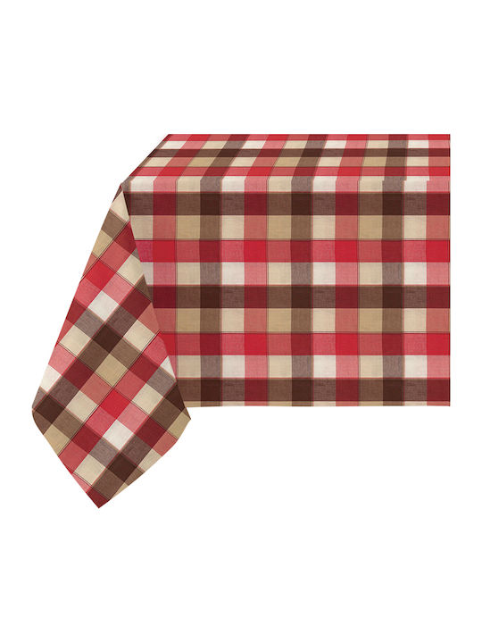 Sunshine 6997 Cotton & Polyester Tablecloth Red 140x180cm 172-3-6997-red