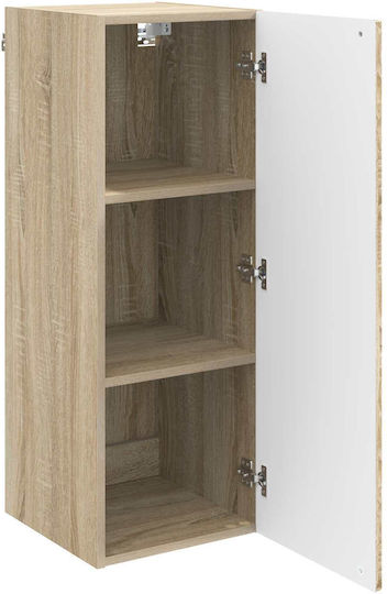 Ντουλάπι Κρεμαστό Καφέ 33x34.5x90εκ.