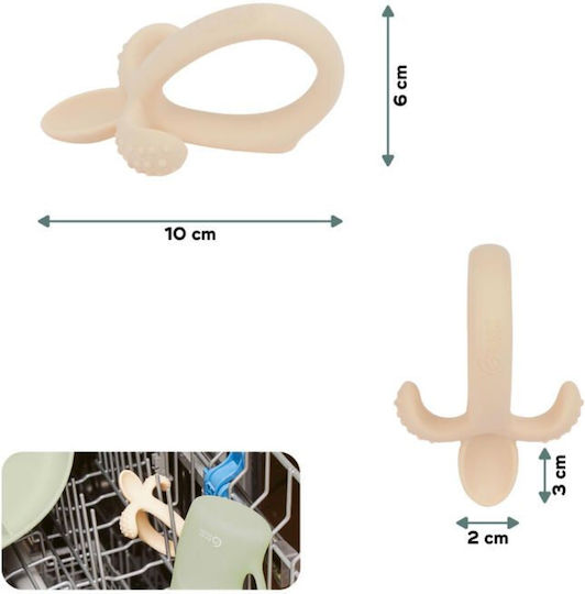 Babymoov Teething Ring Silicone for 4 m+