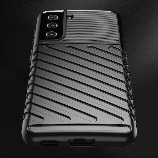 HQWear Back Cover Σιλικόνης Μαύρο (Galaxy S23+)
