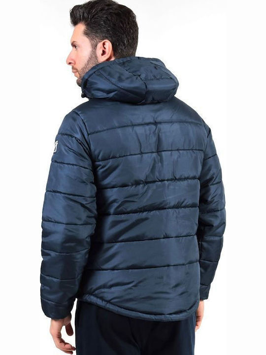 Herren Jacken Prime Winter Puffer Winddicht Dunkelblau