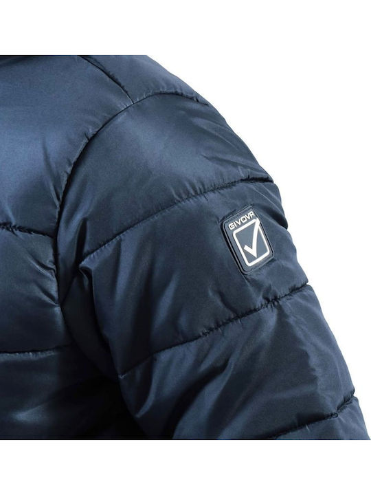 Herren Jacken Prime Winter Puffer Winddicht Dunkelblau