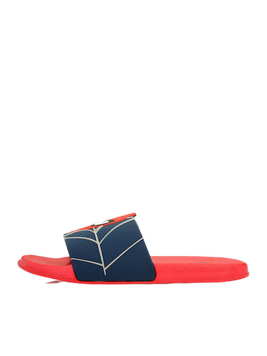 Kids' Red Flip Flops Spiderman