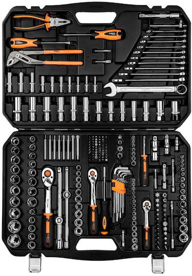 Neo Tools Werkzeugkoffer mit 233 Werkzeugen
