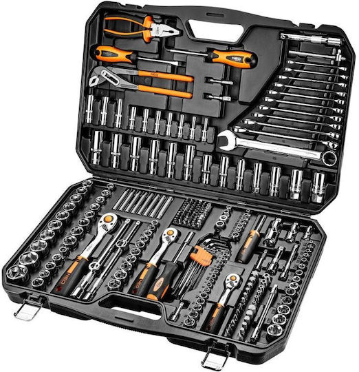 Neo Tools Werkzeugkoffer mit 233 Werkzeugen