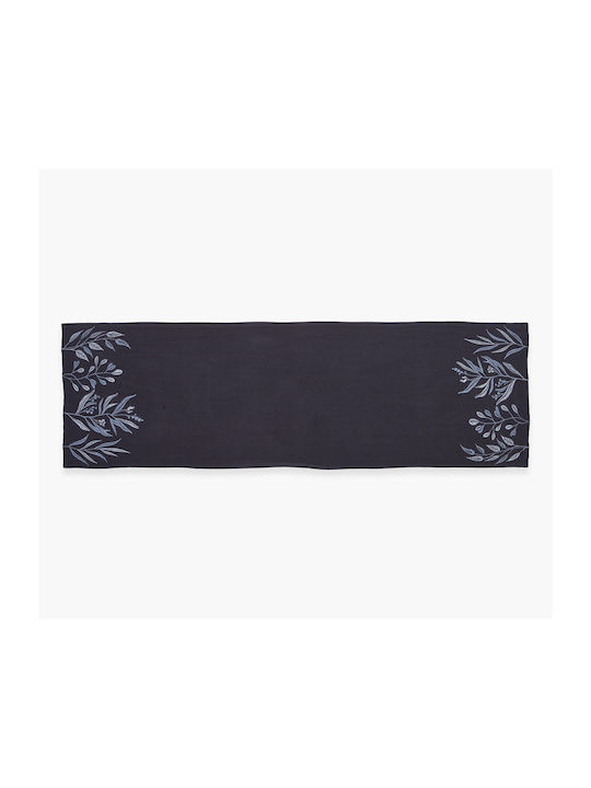 Nef-Nef Homeware Runner Impact Blue 40x140cm