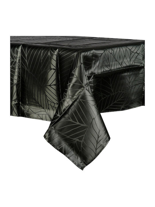 Excellent Houseware Stain Resistant Dark Green Tablecloth 150x220cm
