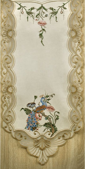 F&L Läufer Ecru 43x180cm