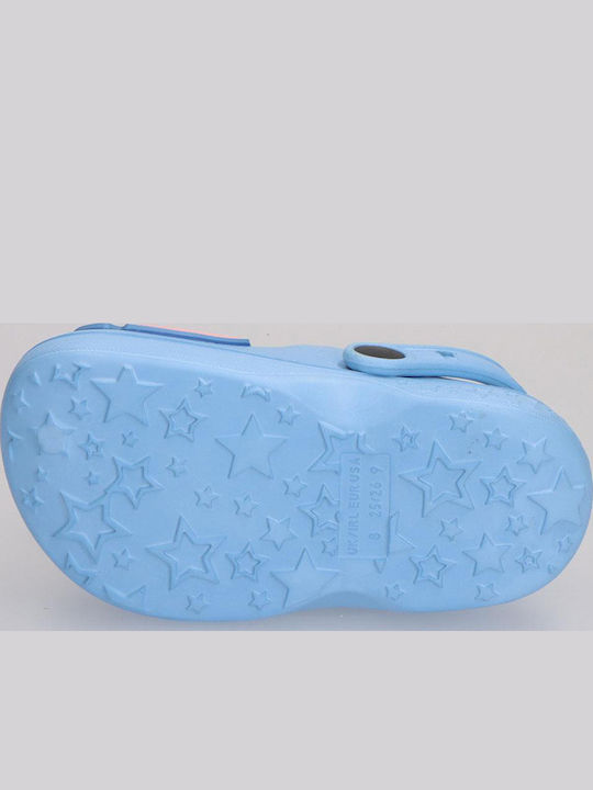 Stitch Sabot de Plajă pentru Copii Albastru Deschis