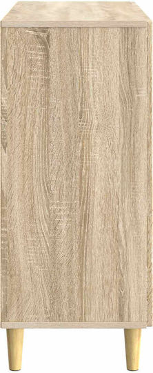 Wooden Sideboard Oak 89x34.5x80cm