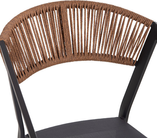 Outdoor Dining Set Miri 7 Pieces Dark Gray