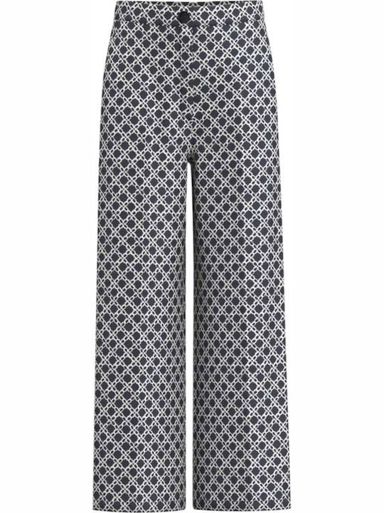 Women's Fabric Trousers Blue
