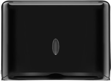 Dozator Prosoape de Hârtie Zola Montat pe Perete Carcasă Abs Fereastră Frontală 10 x 20,5 x 27 cm Negru