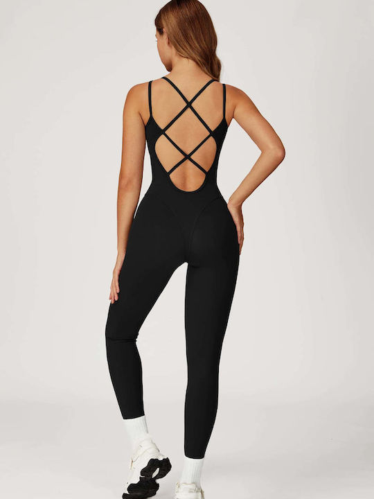 Women's One-piece Jumpsuit Black/black