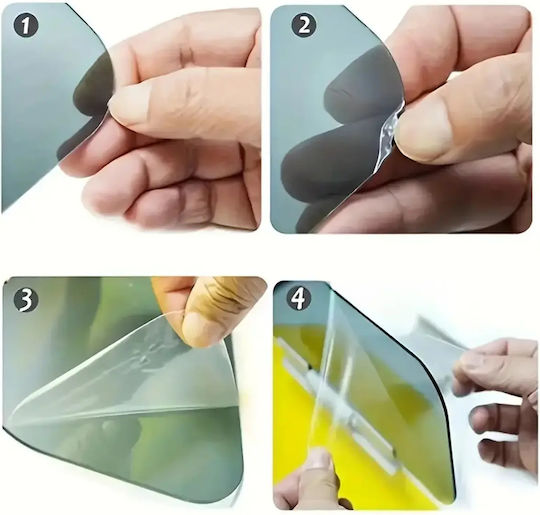 Parasolar Auto 2 În 1 Zola Zi Noapte Protecție UV Reduce Orbirea Prindere Cu Clips 32 X 13,5 Cm