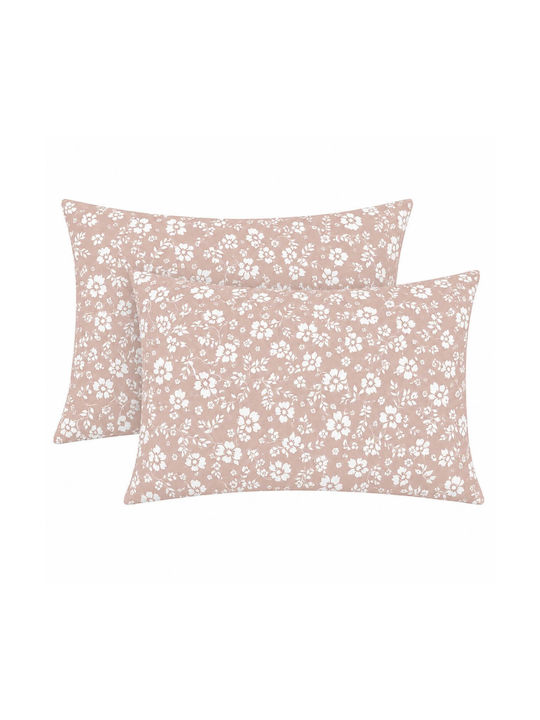Astron Italy Emily Pillowcase Set Olive 52x72cm