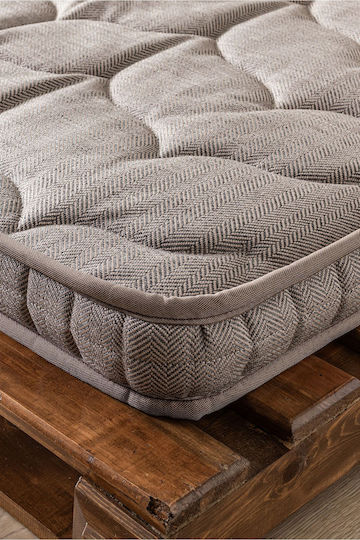 SteweHome Single Orthopedic Double-Sided Mattress Roll Pack 80x190x6cm with Springs