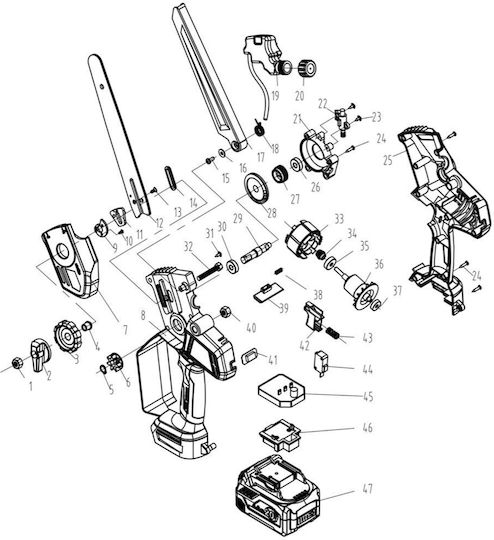 Rezerve Pro 254r Nr 23
