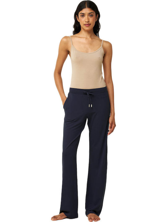 Vamp Vamp Damen Schlafanzug & Pyjamas Sommer Blau