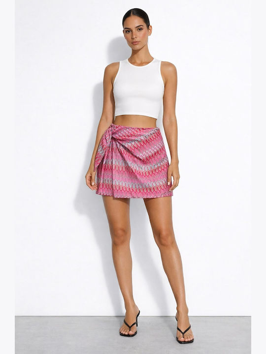 Mini Envelope Skirt Orange