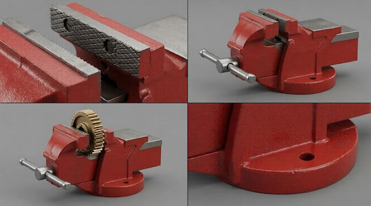 SGTT Menghină Fixă De Blat Din Fontă Cu Deschidere Maximă 125mm