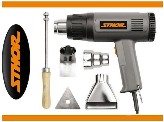 Sthor 79328 Pistol termic cu control de temperatură până la 500°C