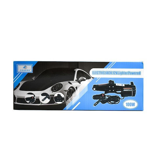 Jiageng Electric Scissor Car Jack with Lifting Height up to 38cm and Load Capacity up to 6 Tons