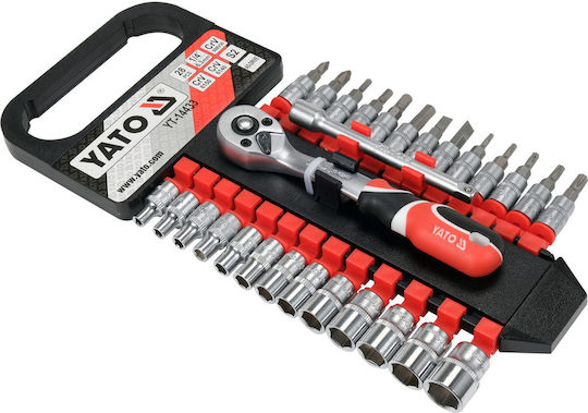 Yato Yato Yt-14433 Ratchet & Socket Set 28 Pieces