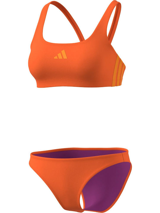 Set Bikini Atletic Portocaliu