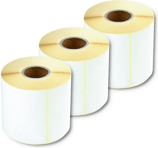 Qoltec 350 Self-Adhesive Label Rolls for Label Printer 100x210mm 1pcs