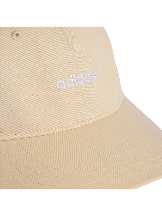 Adidas Linear Embroidery Baseball Cap Beige Kd2108