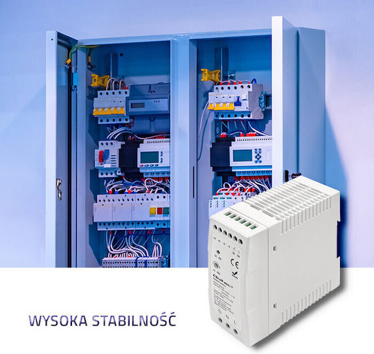 Qoltec Sursă De Alimentare DIN Rail Cu Putere 40W 3.33A