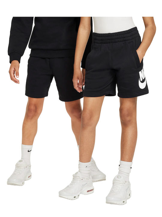 Детски шорт/бермуда Спортен Текстил Fleece Черно