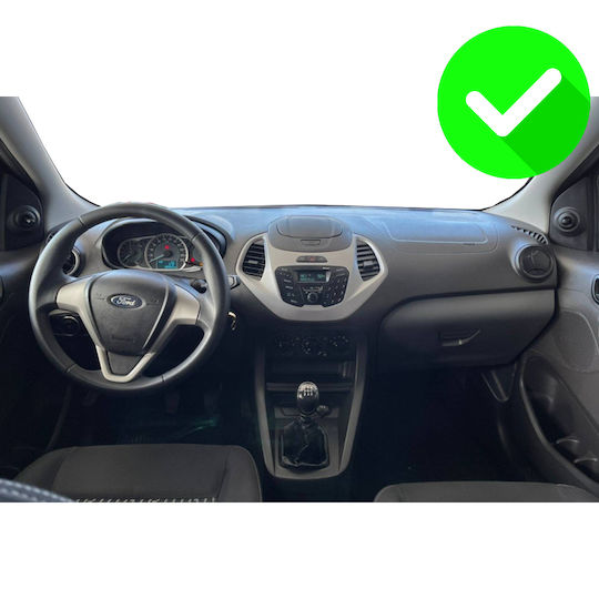 Carmedia Car Audio System for Ford Ka 2017 (Bluetooth/USB/WiFi/GPS/Apple-Carplay/Android-Auto) with Touch Screen 12.3"
