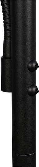 Trio Lighting Willis LED Floor Lamp H180xW40cm. with Adjustable White Light 5150lm Black
