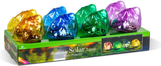 Alista Home Lampă Solară Floare Alb Cald cu Fotocelulă