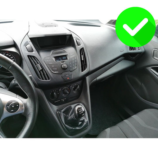 Carmedia Auto-Audiosystem Für Ford Transit Connect 2013-2018 Mit Touchscreen 9" Bluetooth USB WiFi GPS Apple CarPlay Android Auto
