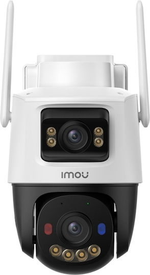 Imou IPC-SA70F-10M0T2-EU/FSP008 IP Dual Κάμερα Παρακολούθησης Wi-Fi/4G 5+5MP Αδιάβροχη Μπαταρίας με Αμφίδρομη Επικοινωνία και Φακό 3.6mm