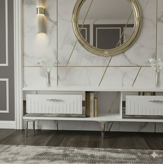 Έπιπλο Τηλεόρασης Μελαμίνης Μ150xΠ30xΥ41cm