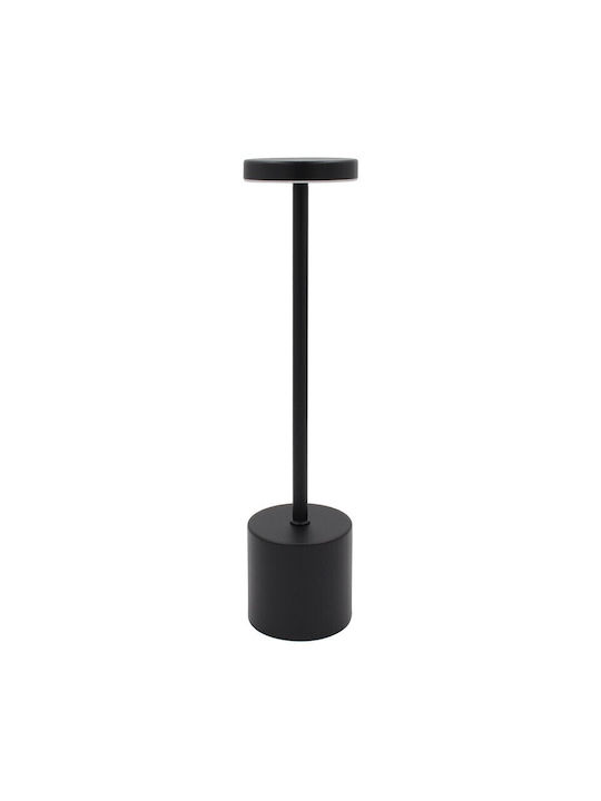 Viosarp Table Lamp LED with Black Shade and Base