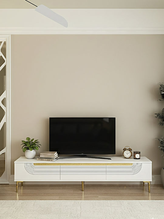 TV Stand Synthetic Wood M180xD30xH41cm SteweHome
