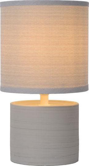 Lucide Lightning Greasby Ceramic Table Lamp for Socket E14