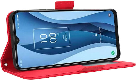 Книга Закалено стъкло Червен (TCL 40 NXTPAPER 5G)